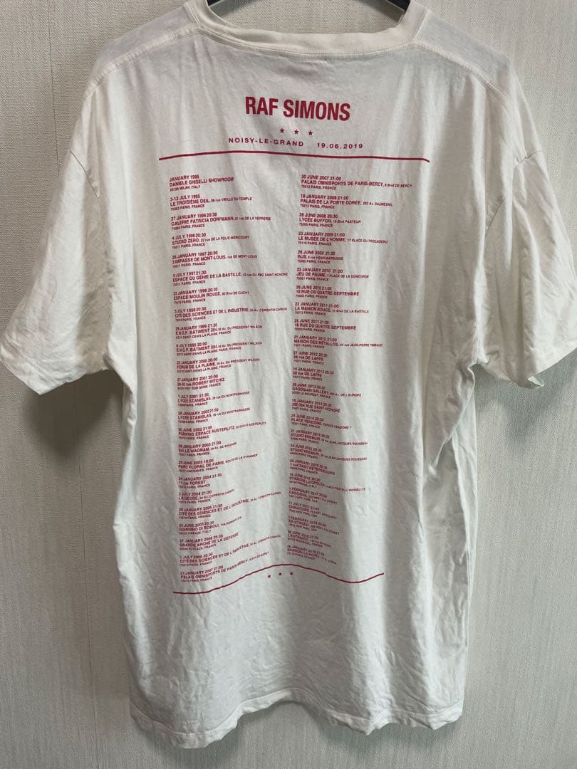Raf Simons T-Shirts Antwerp T