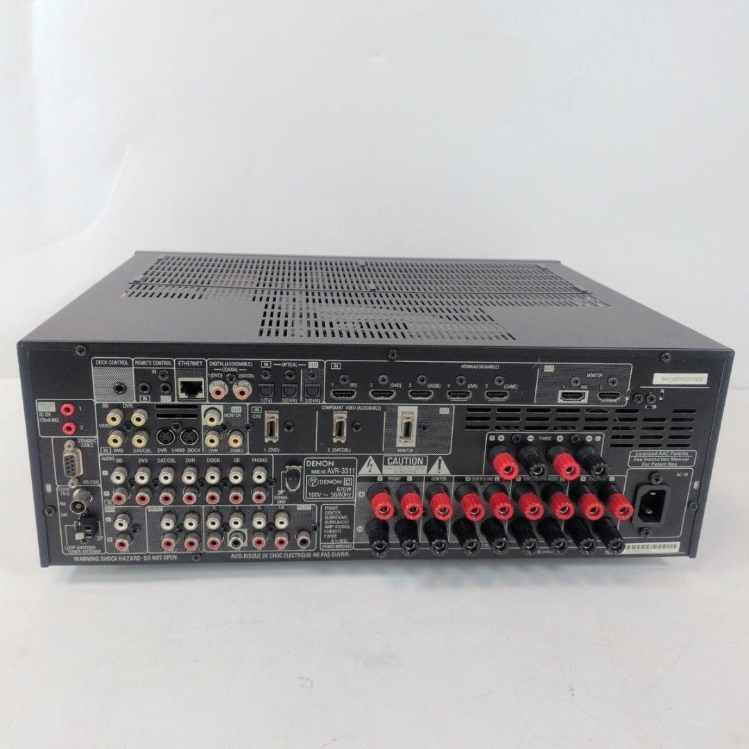 Denon Av Amplifier Avr-3311 7.2Ch