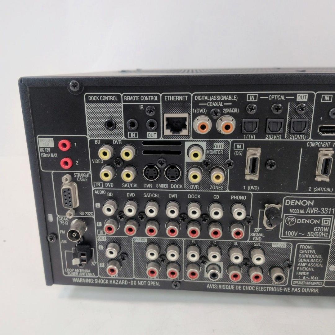 Denon Av Amplifier Avr-3311 7.2Ch
