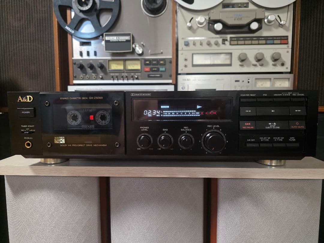 Cd, Md Cassette Decks A&D Stereo Deck Gx-Z5000