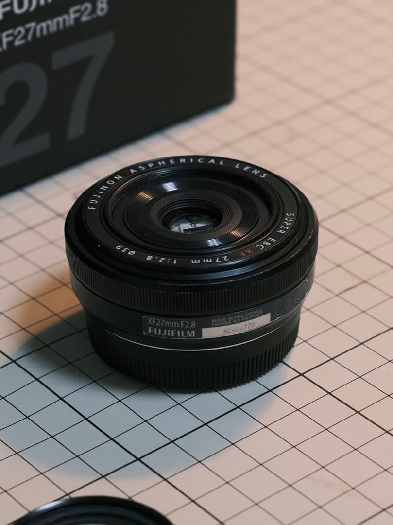 Fujifilm Prime Lenses Xf27Mmf2.8