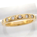 Tiffany Ring Co. 5 8P 750 K18 Yg 5007
