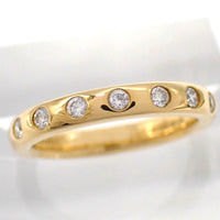 Tiffany Ring Co. 5 8P 750 K18 Yg 5007