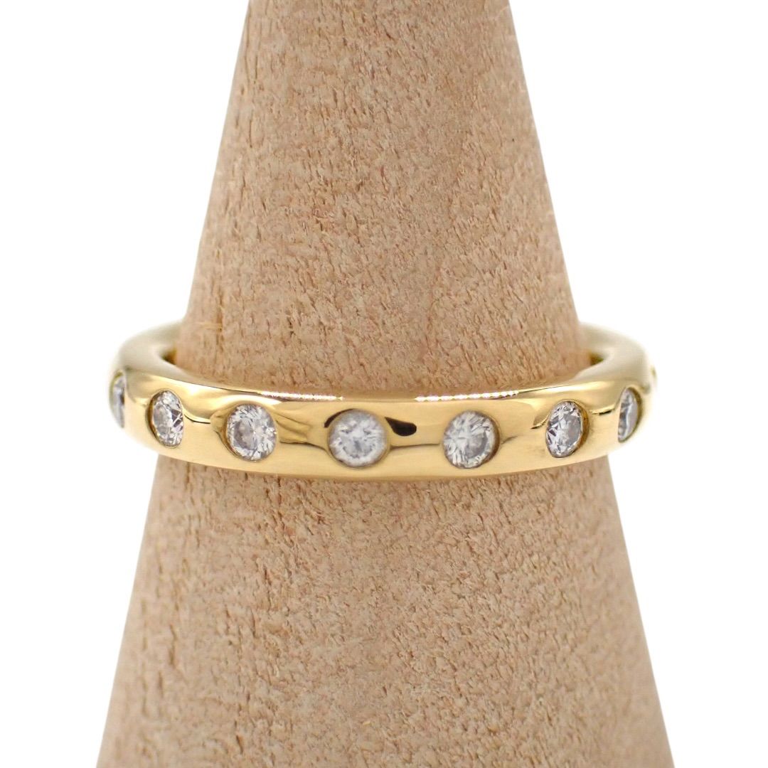 Tiffany Ring Co. 5 8P 750 K18 Yg 5007
