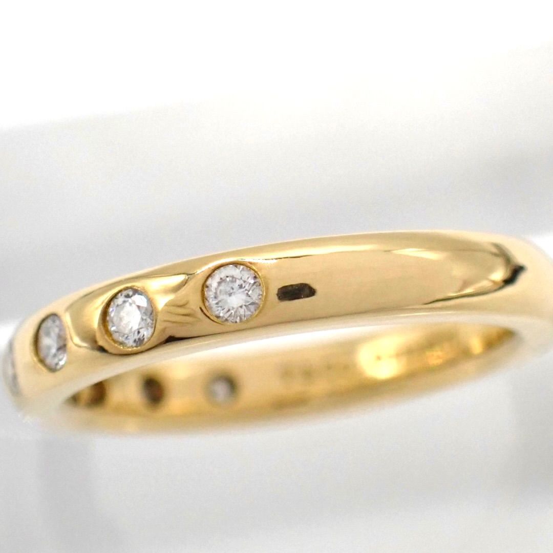 Tiffany Ring Co. 5 8P 750 K18 Yg 5007