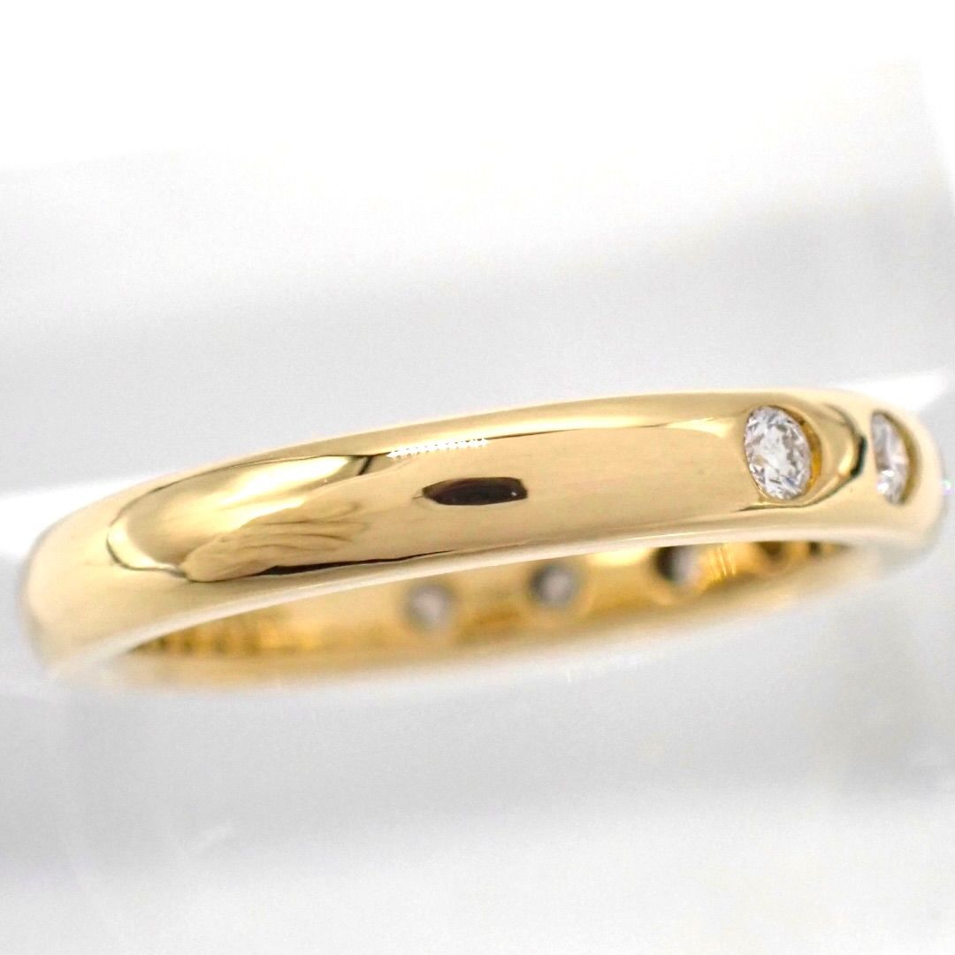 Tiffany Ring Co. 5 8P 750 K18 Yg 5007