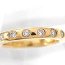 Tiffany Ring Co. 5 8P 750 K18 Yg 5007