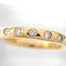 Tiffany Ring Co. 5 8P 750 K18 Yg 5007
