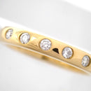 Tiffany Ring Co. 5 8P 750 K18 Yg 5007
