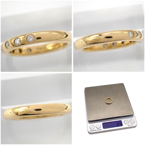 Tiffany Ring Co. 5 8P 750 K18 Yg 5007