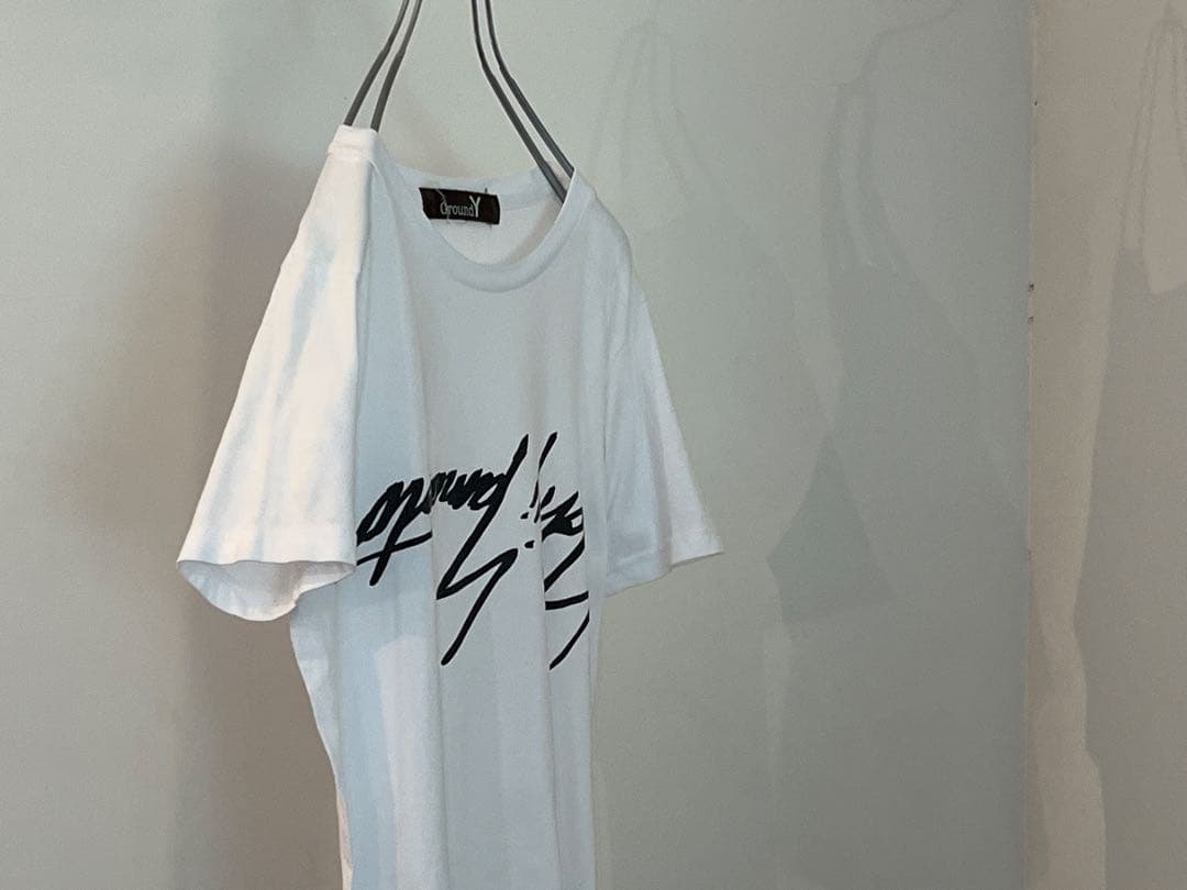 Ground Y T-Shirts Yohji Yamamoto Logo T-Shirt