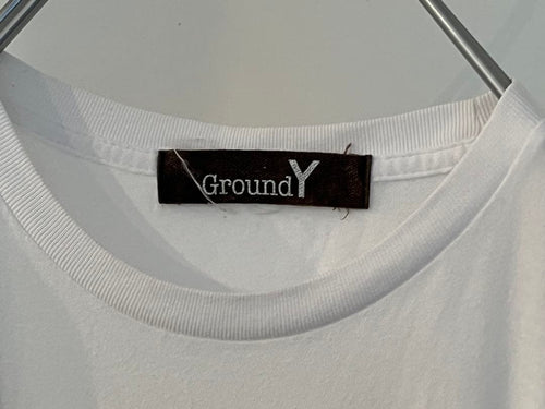Ground Y T-Shirts Yohji Yamamoto Logo T-Shirt