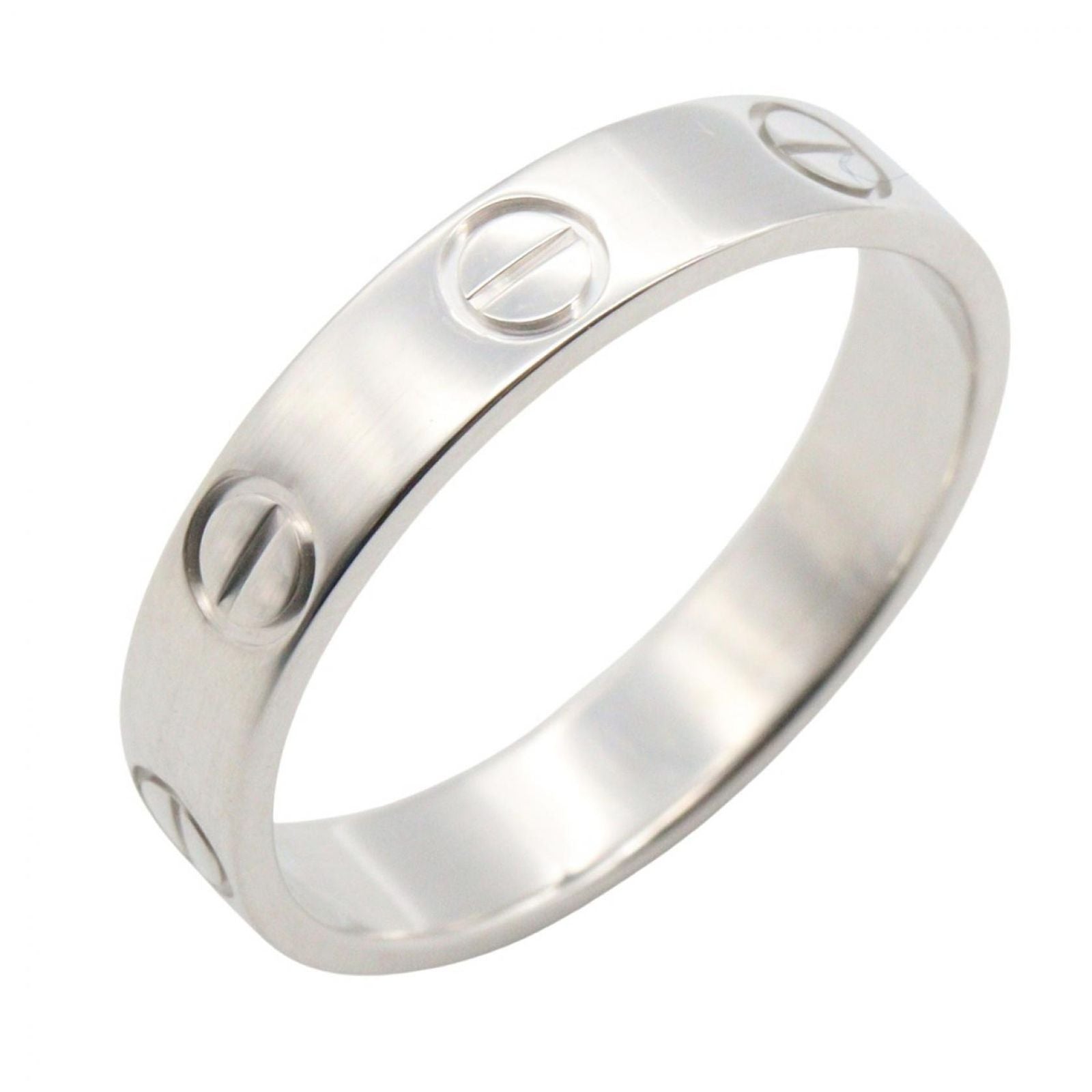 Cartier Ring K18Wg Used A