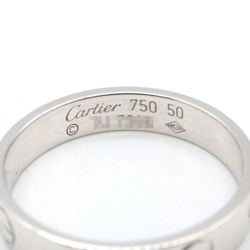 Cartier Ring K18Wg Used A