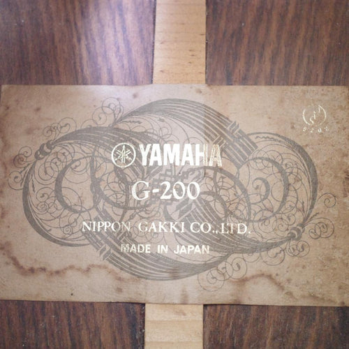 Yamaha Classical Guitars G-200