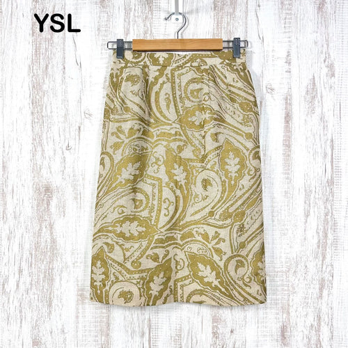 Yves Saint Laurent Tight Skirt 90S Ysl 100%