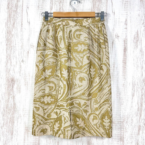 Yves Saint Laurent Tight Skirt 90S Ysl 100%