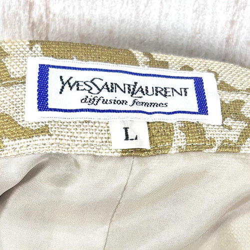 Yves Saint Laurent Tight Skirt 90S Ysl 100%