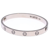 Cartier Bangle Wristband K18Wg #16