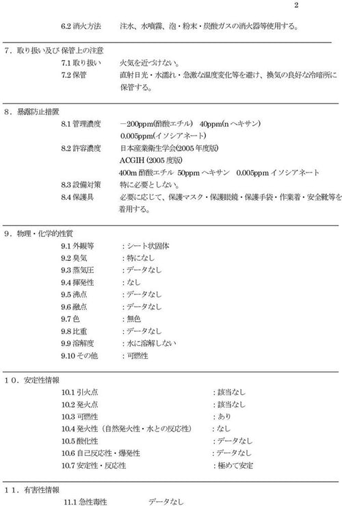 Victas Others Psa Sheet 801040