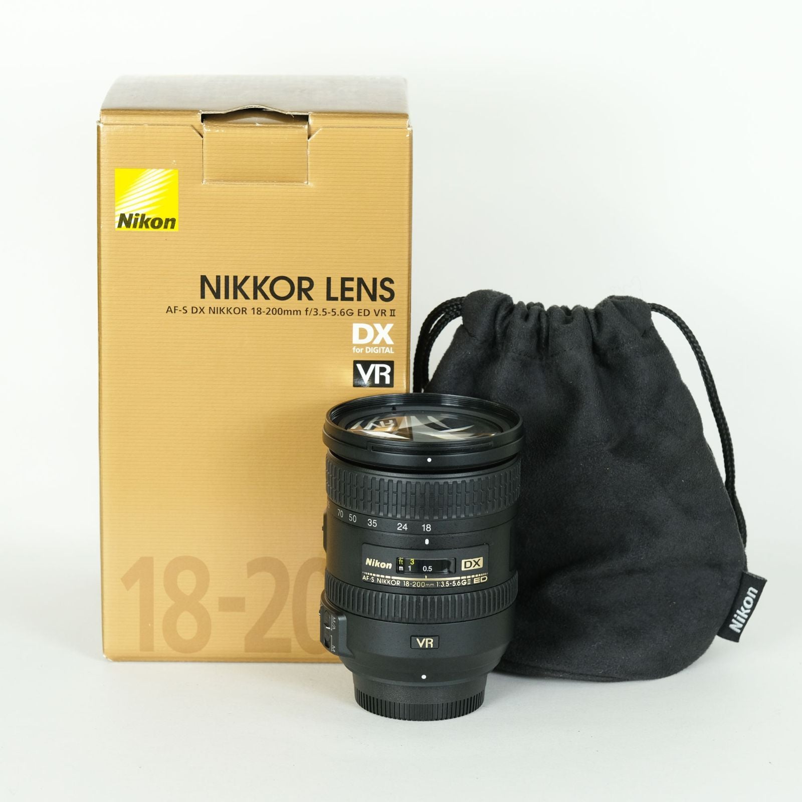 Nikon Lens (Zoom) Af-S Dx Nikkor 18-200Mm F3.5-5.6G Ed Vr Ii F