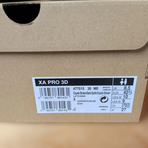Salomon Sneakers Xa Pro 3D