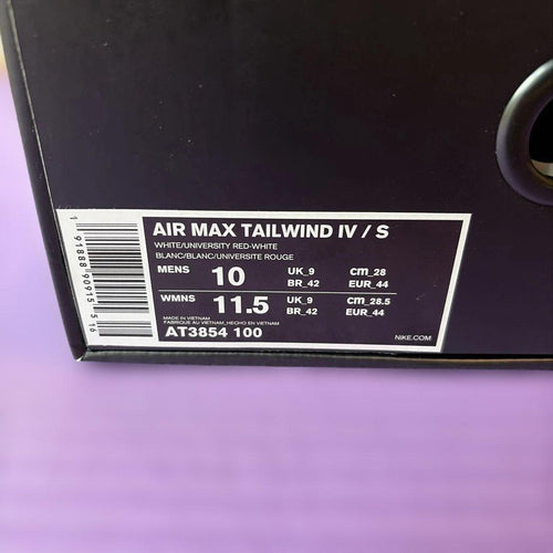 Nike Sneakers X Supreme Air Max Tailwind Us10