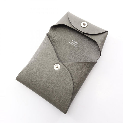 Hermes Coin Case Purse Used A