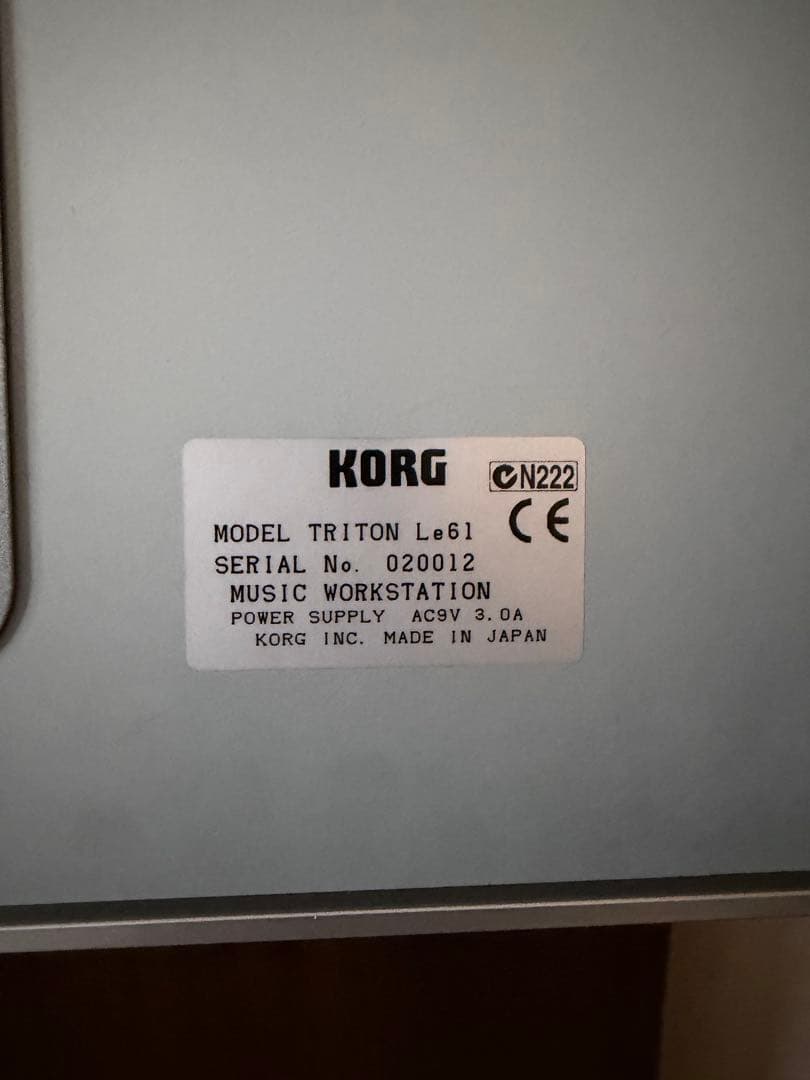 Korg Keyboards Digital Pianos Triton Le 61