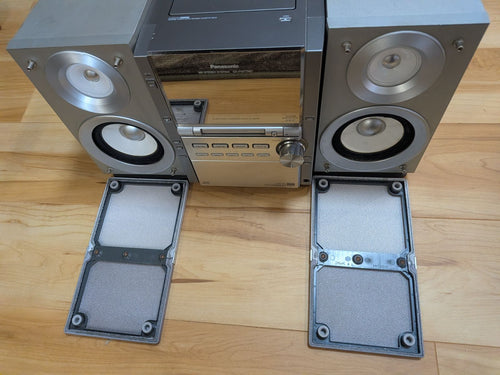Cd Md Cassette Deck Panasonic Sa-Pm77Md