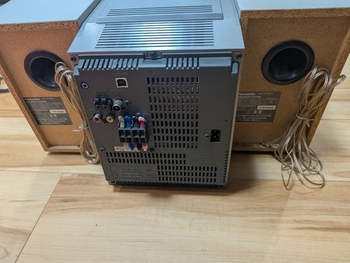 Cd Md Cassette Deck Panasonic Sa-Pm77Md