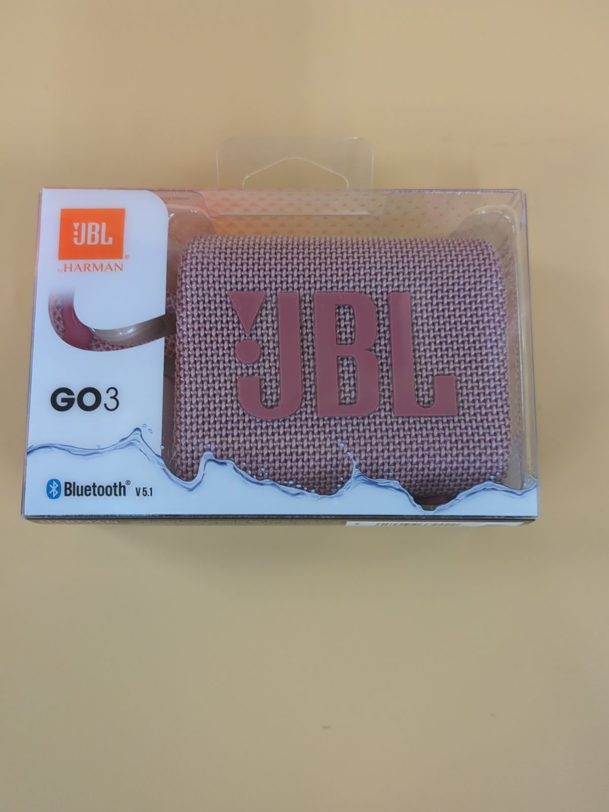 Jbl Wireless Speaker D39546 Go 3 Jblgo3Pink