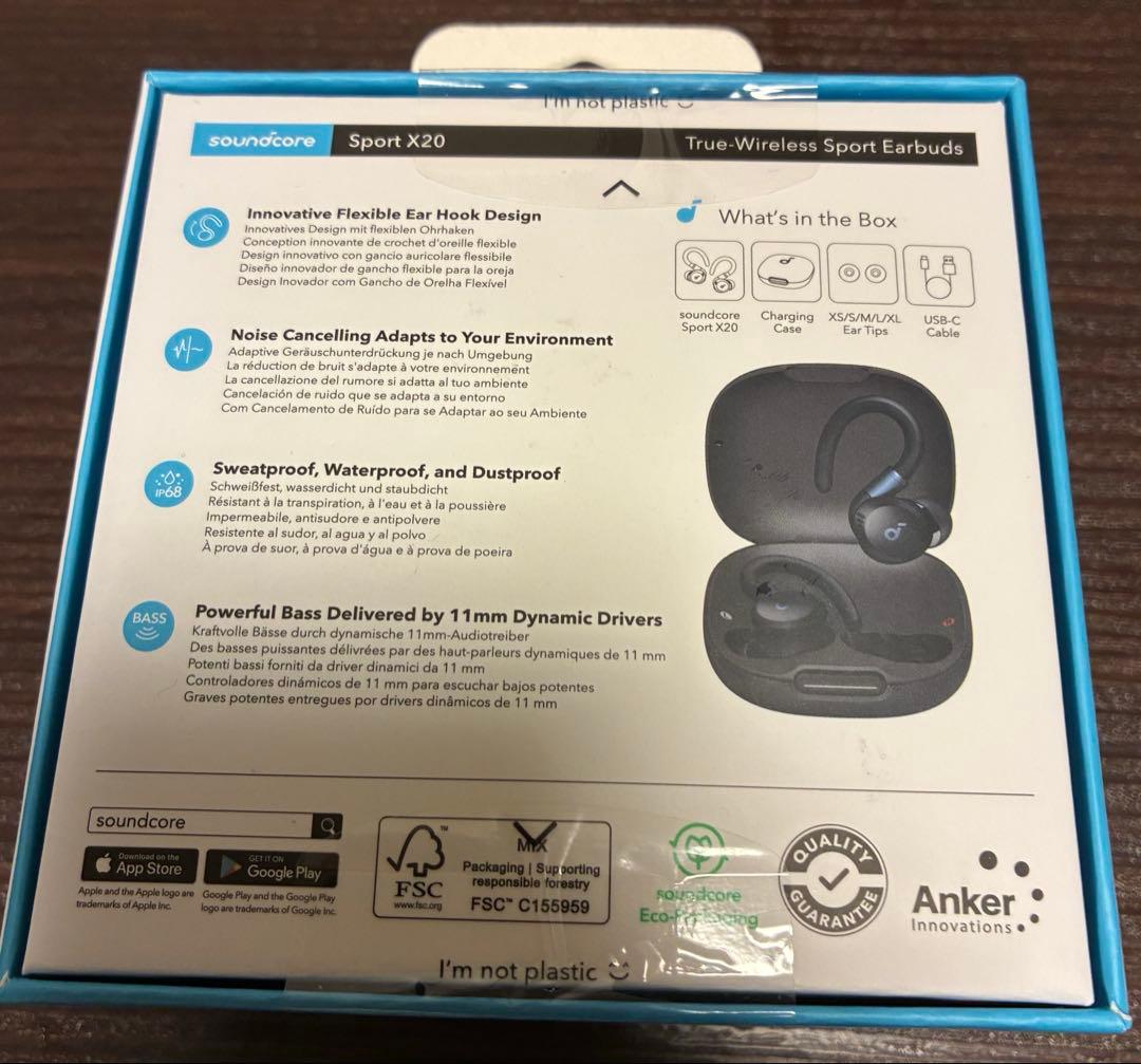 Anker Wireless Earphones Soundcore Sport X20