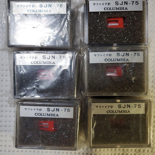 Columbia Record Needles Cartridges Sjn-75 6