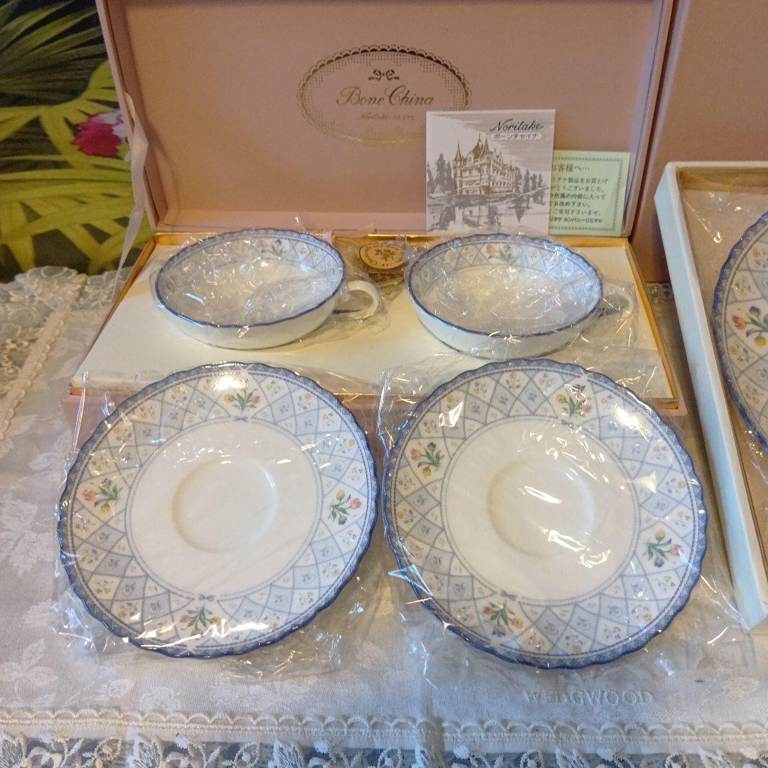 Noritake Tea Cups Saucers