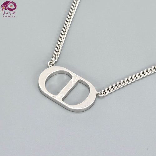 Christian Dior Necklace N1026Homst Cd Icon 53~55.5 Sv925