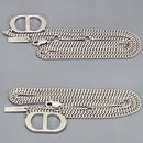 Christian Dior Necklace N1026Homst Cd Icon 53~55.5 Sv925