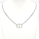 Christian Dior Necklace N1026Homst Cd Icon 53~55.5 Sv925