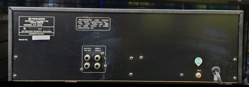Pioneer Cd, Md Cassette Decks 59500 1979 Ct-600