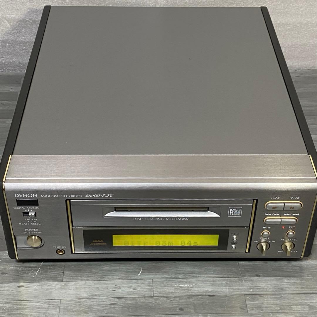 Denon Cd, Md Cassette Decks Dmd-7.5E