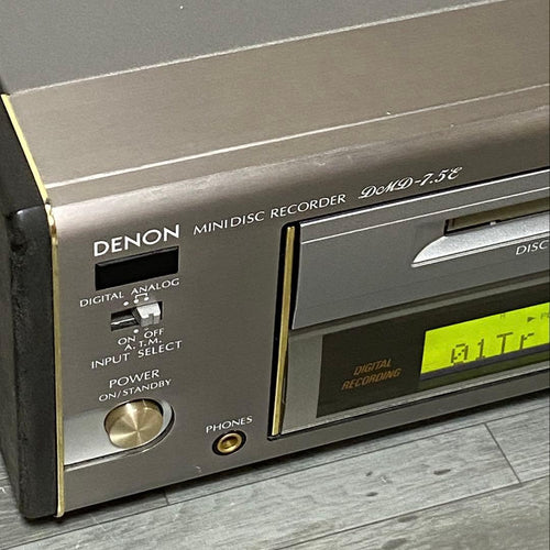 Denon Cd, Md Cassette Decks Dmd-7.5E