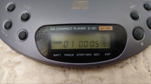 Sony Portable Cd Players Discman D-321