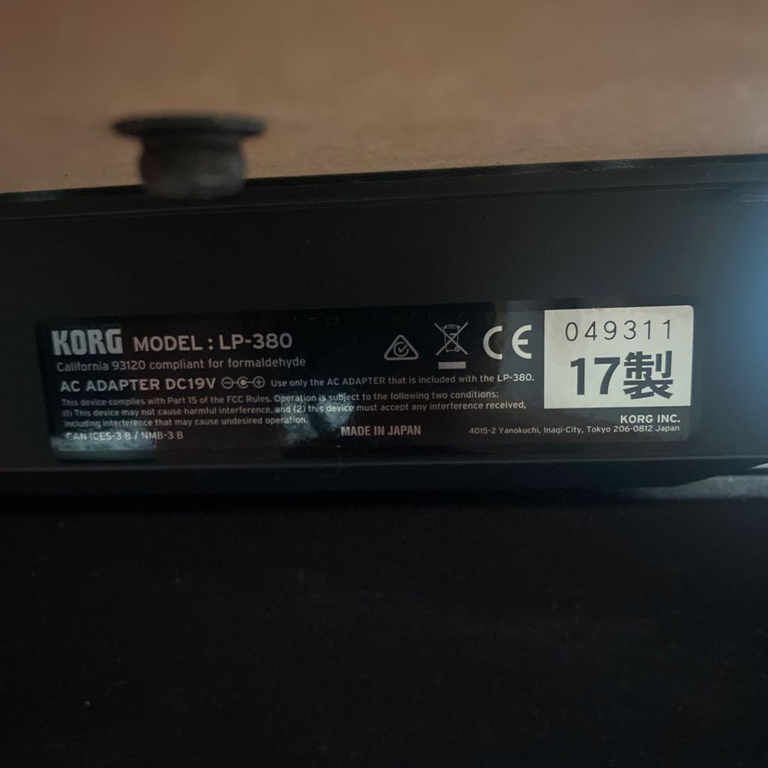 Korg Keyboards Digital Pianos Lp-380