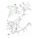 Yamaha Motor Cowl Fender 7 X Cygnus Bwp1 Dl8-F1511-00-P2 1(Bwp1)