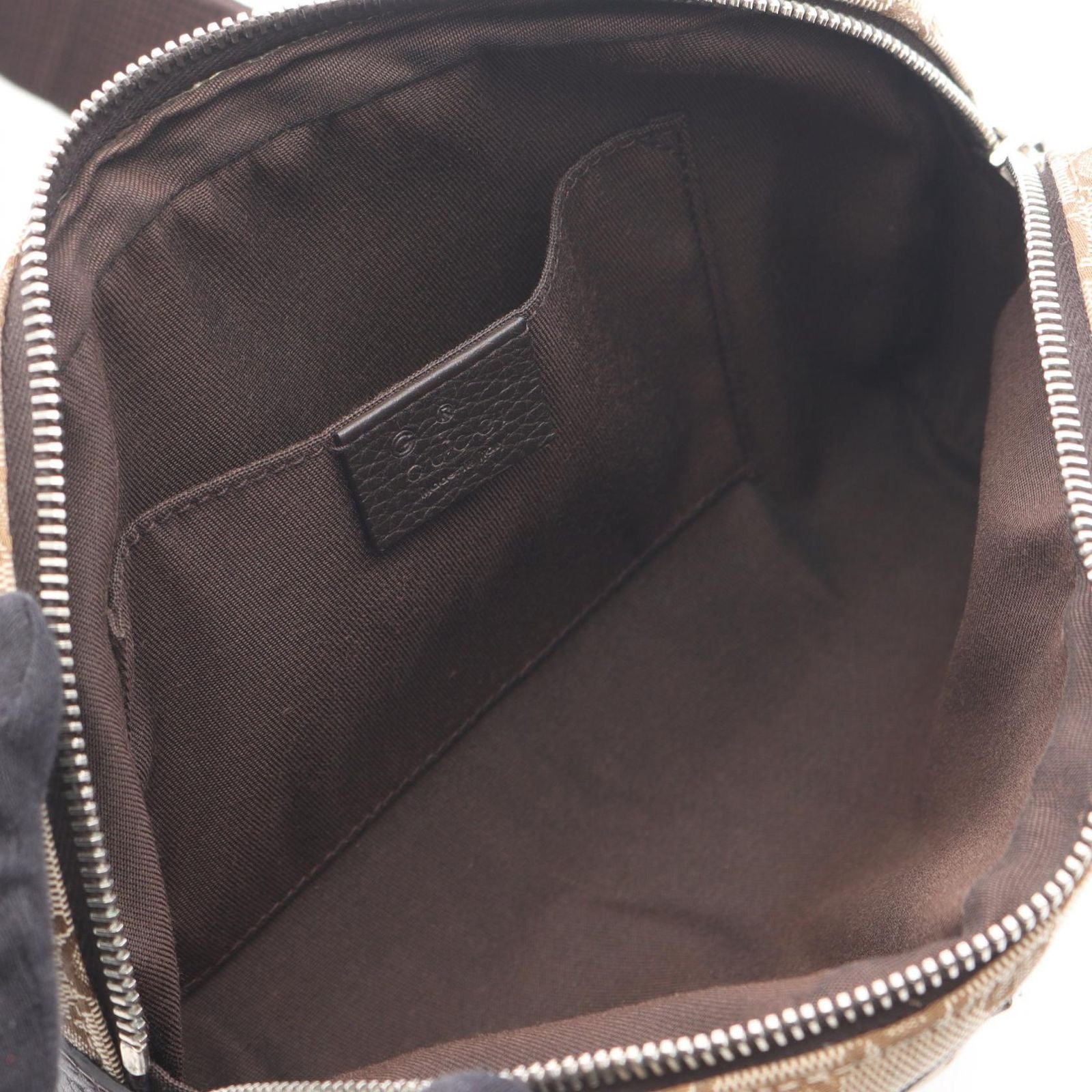 Gucci Body Bag Waist Pouch Gg 449174 Used A