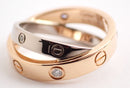 Cartier Ring #47(7 K18Pg/Wg 6.1G