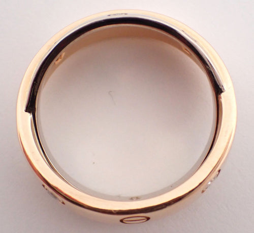 Cartier Ring #47(7 K18Pg/Wg 6.1G
