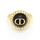 Christian Dior Bague Petit Cd Baroque M 12