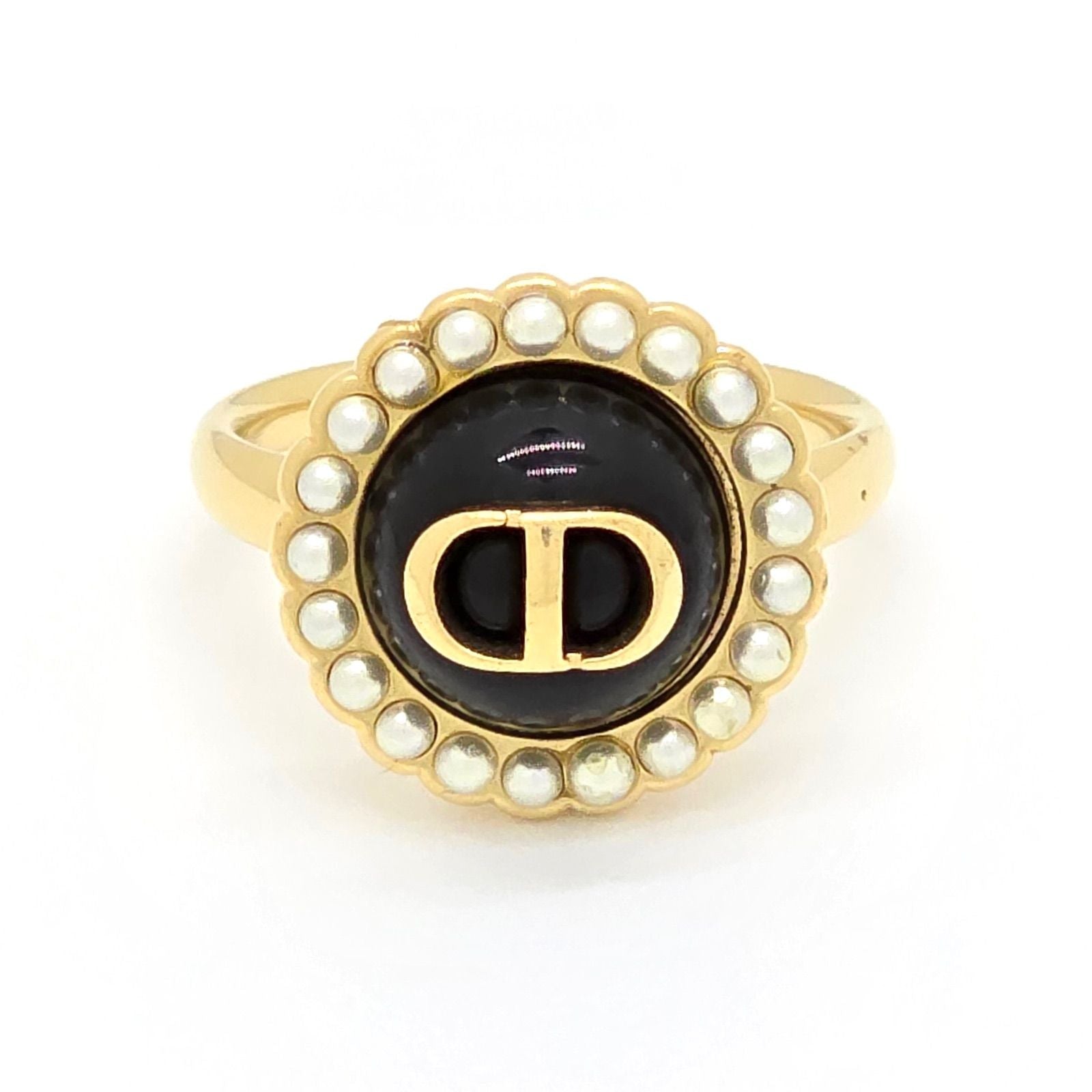 Christian Dior Bague Petit Cd Baroque M 12