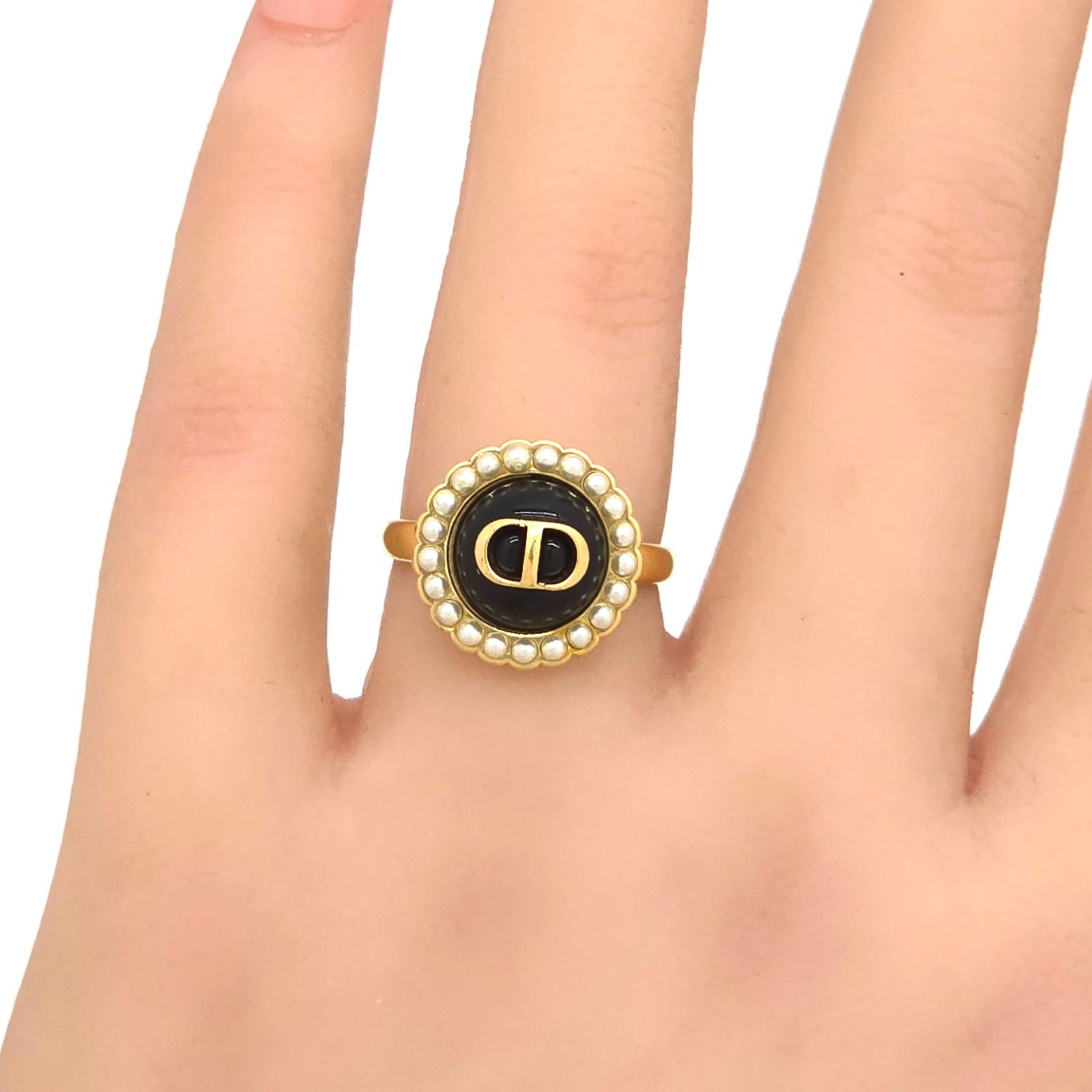 Christian Dior Bague Petit Cd Baroque M 12